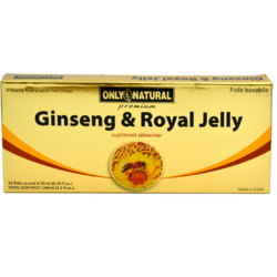 ON Ginseng + Royal Jelly 10fiole*10ml  200+300mg ONLY NATURAL