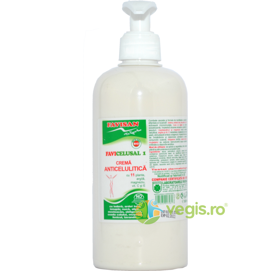 Celusal 11 Plante - Crema Anticelulitica 500ml