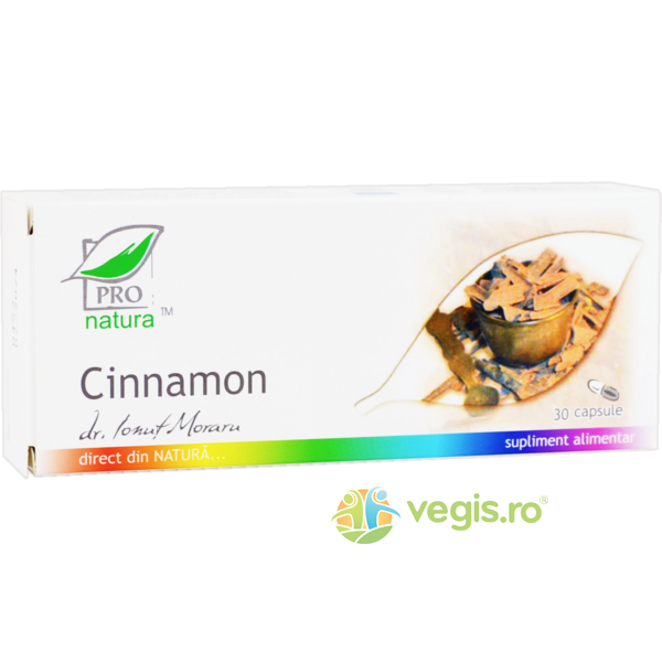 Cinnamon (Scortisoara) 30cps, MEDICA, Capsule, Comprimate, 1, Vegis.ro