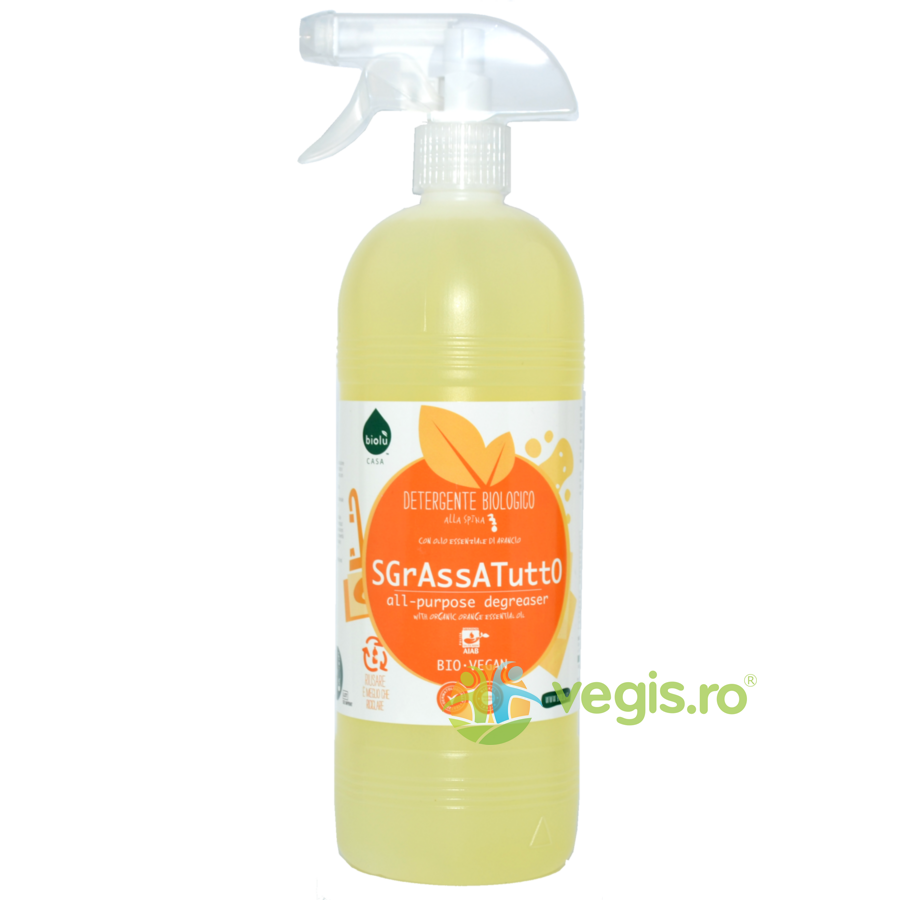 Detergent Lichid Pentru Uz General Cu Portocale Ecologic/Bio 1L