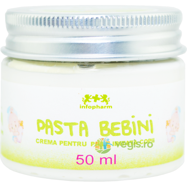 Pasta Bebini pentru Piele Iritata 50ml, INFOPHARM, Unguente, Geluri Naturale, 1, Vegis.ro