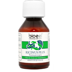 Ricinus Plus 80gr (Ulei Ricin Cu Vitamina A) BIOEEL