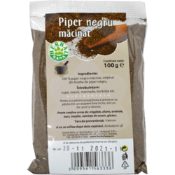 Piper Negru Macinat 100g HERBAVIT