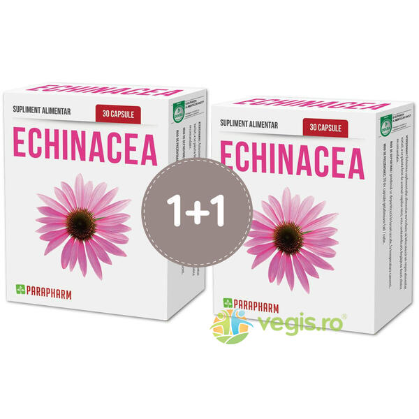 Pachet Echinacea 30cps+30cps, QUANTUM PHARM, Imunitate, 1, Vegis.ro