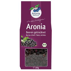 Fructe de Aronia Uscate Ecologice/Bio 200g ARONIA ORIGINAL
