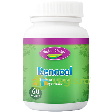 Renocol 60tb, INDIAN HERBAL, Remedii Capsule, Comprimate, 1, Vegis.ro