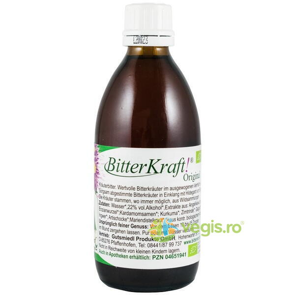 Bitter Kraft Original Ecologic/Bio 200ml, BITTER KRAFT ORIGINAL, Tincturi compuse, 1, Vegis.ro