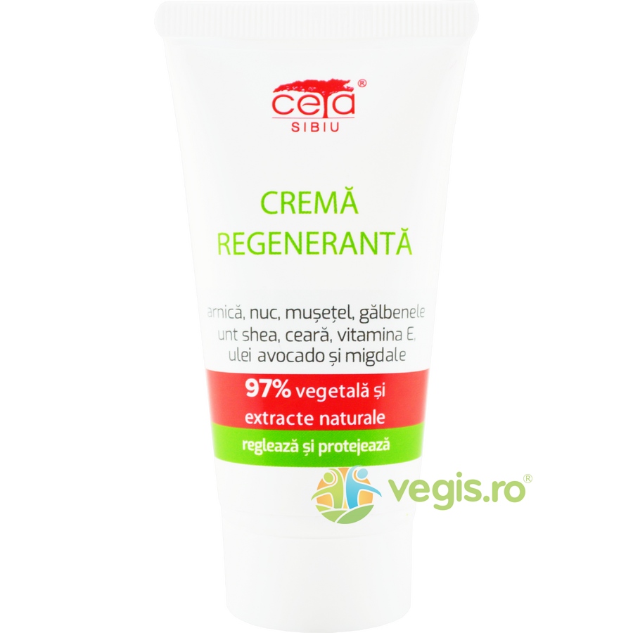 Crema Regeneranta cu Arnica si Vitamina E 97% Vegetala 50ml 50ml Remedii