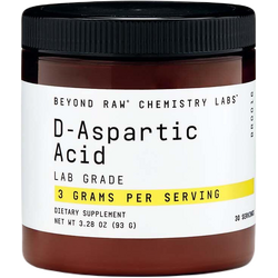 D-Aspartic Acid Beyond Raw Chemistry Labs 93g GNC