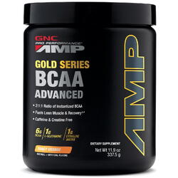Formula Avansata de BCAA cu Aroma de Mandarine Pro Performance Amp Gold Series 337.5g GNC