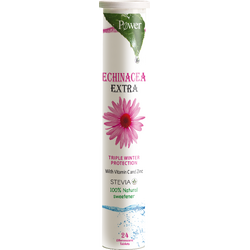 Echinacea Extra cu Vitamina C si Zinc 24tb efervescente POWER OF NATURE