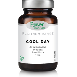 Cool Day (Ashwaganda, Roinita, Passiflora, Tei) Platinum 30tb POWER OF NATURE