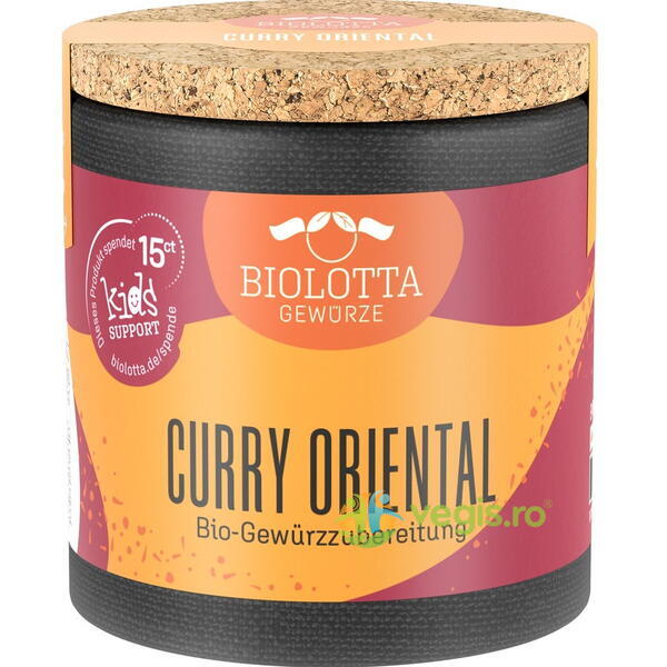 Mix de Condimente Curry Oriental Ecologic/Bio 40g, BIOLOTTA, Condimente, 1, Vegis.ro