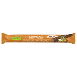 Stick cu Ciocolata si Crema de Alune Nirwana Ecologic/Bio 22g RAPUNZEL