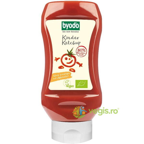 Ketchup pentru Copii 80% Tomate Ecologic/Bio 300ml, BYODO, Alimente BIO/ECO, 1, Vegis.ro