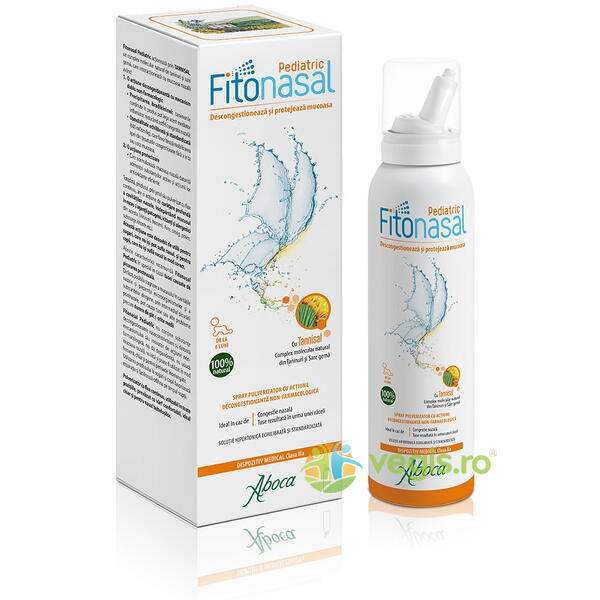 Fitonasal Pediatric Spray 125ml, ABOCA, Remedii Naturale ORL, 1, Vegis.ro
