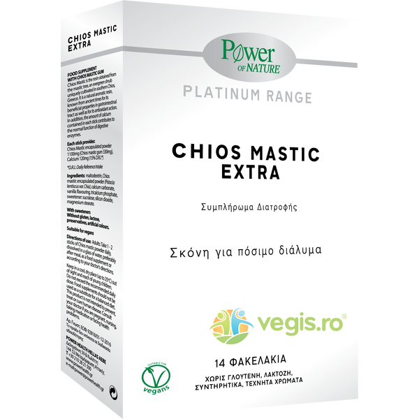 Chios Mastic Extra Platinum 14 pliculete, POWER OF NATURE, Pulberi & Pudre, 1, Vegis.ro