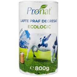 Lapte Praf Degresat 1% Grasime Ecologic/Bio 800g PRONAT