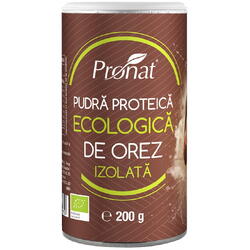 Pudra Proteica de Orez Izolata Ecologica/Bio 200g PRONAT