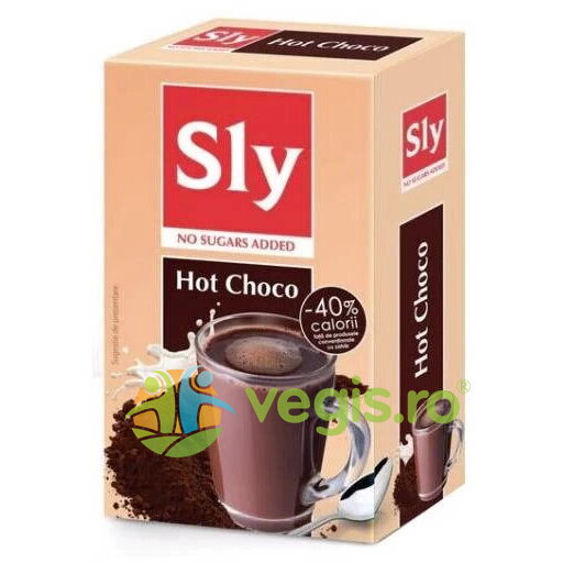 Ciocolata Calda fara Zahar Sly 7dz x 15g 15g Ciocolata