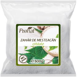 Zahar de Mesteacan Cristale (100% Xylitol) Ecologic/Bio 500g PRONAT