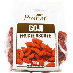 Goji Fructe Uscate Natur 100g PRONAT