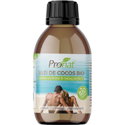 Ulei de Cocos Extravirgin pentru Uz Cosmetic Bio 100ml PRONAT