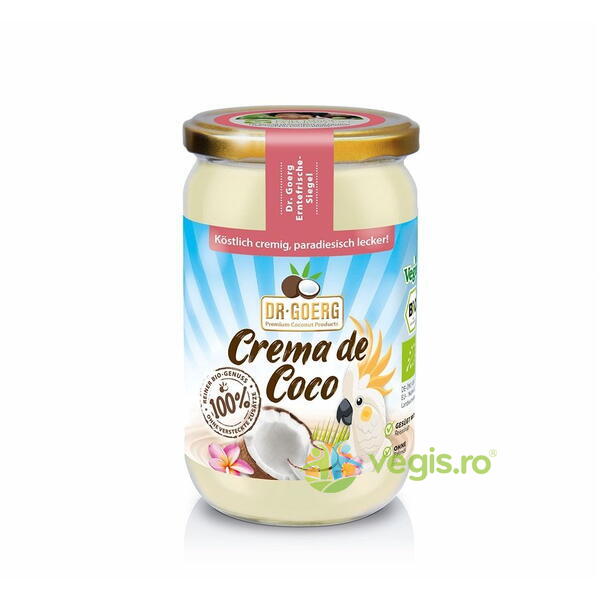 Crema de Cocos Dulce Ecologica/Bio 200g, DR. GOERG, Creme tartinabile, 1, Vegis.ro