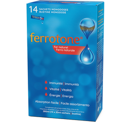 Ferrotone Original (Supliment cu Fier) 14 plicuri x 20ml SPATONE