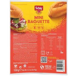 Mini Baghete fara Gluten 150g Schar