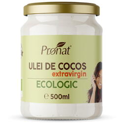 Ulei de Cocos Extravirgin Ecologic/Bio 500ml PRONAT