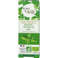 Ulei Esential de Busuioc Tropical Ecologic/Bio 10ml BORN TO BIO
