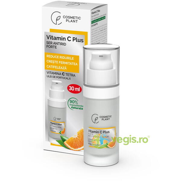 Ser Antirid Forte cu Vitamina C Plus 30ml, COSMETIC PLANT, Cosmetice ten, 1, Vegis.ro