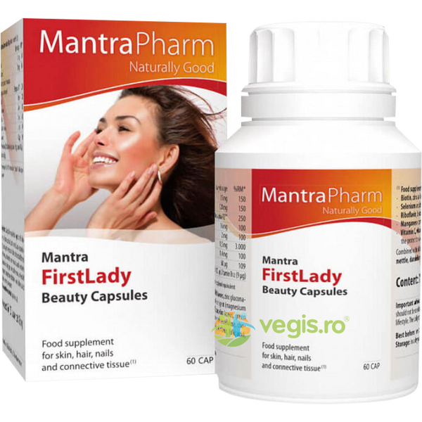 Mantra FirstLady Beauty 60cps, MANTRAPHARM, Capsule, Comprimate, 1, Vegis.ro
