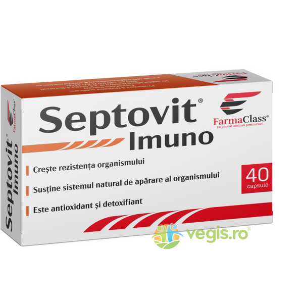 Septovit Imuno 40cps, FARMACLASS, Capsule, Comprimate, 1, Vegis.ro