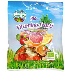 Jeleuri cu Fructe si Vitamine fara Gluten Ecologice/Bio 80g OKOVITAL