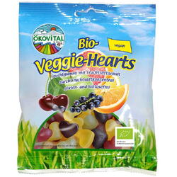 Jeleuri Inimioare cu Fructe fara Gluten Ecologice/Bio 80g OKOVITAL