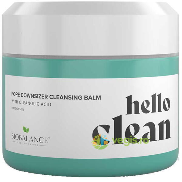 Balsam de Curatare Faciala pentru Ten Gras sau Mixt cu Acid Oleanolic Hello Clean 100ml, BIO BALANCE, Cosmetice ten, 1, Vegis.ro