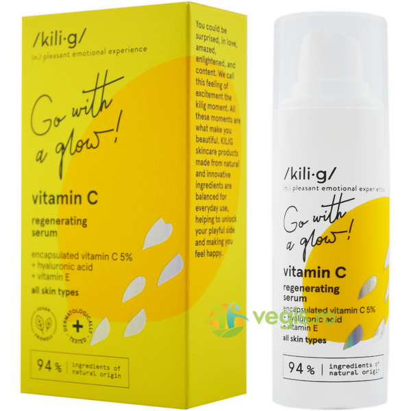 Ser Regenerant cu Vitamina C Woman 30ml, KILIG, Cosmetice ten, 1, Vegis.ro
