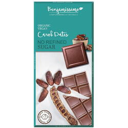 Ciocolata cu Pudra de Carob si Curmale Ecologica/Bio 70g BENJAMISSIMO