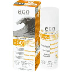 Crema cu Protectie Solara SPF50+ Extra-Rezistenta la Apa Surf Fan Ecologica/Bio 50ml ECO COSMETICS