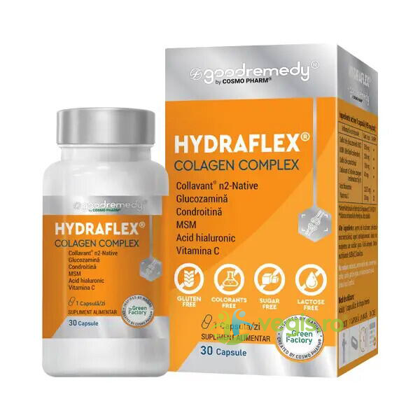 Hydraflex Colagen Complex Good Remedy 30cps, COSMOPHARM, Capsule, Comprimate, 1, Vegis.ro