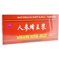Royal Jelly&Ginseng 10mlx10fiole NATURALIA DIET