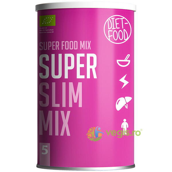 Mix Pulbere Super Slim Ecologic/Bio 300g, DIET FOOD, Pulberi & Pudre, 3, Vegis.ro