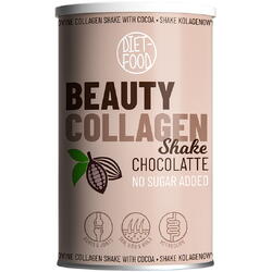 Beauty Colagen Shake cu Ciocolata fara Zahar 300g DIET FOOD