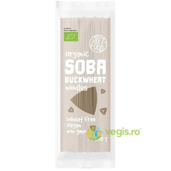 Paste Taitei tip Soba 100% din Hrisca Ecologici/Bio 250g, DIET FOOD, Paste, 1, Vegis.ro