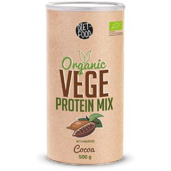 Mix de Proteine cu Cacao Ecologic/Bio 500g DIET FOOD