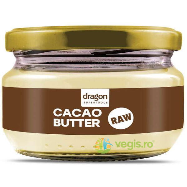 Unt de Cacao Raw Ecologic/Bio 100ml, DRAGON SUPERFOODS, Ulei, Unt, Otet, 1, Vegis.ro