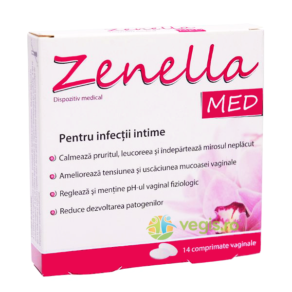 Zenella Med 14cpr, ZDROVIT, Ingrijire & Igiena Intima, 1, Vegis.ro