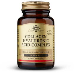 Collagen Hyaluronic Acid 120mg 30tb (Colagen si Acid Hialuronic) SOLGAR
